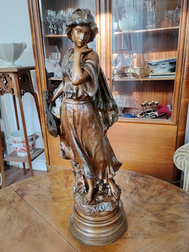Jugendstil statue skulptur - statue,