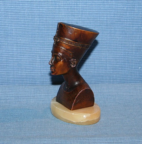 Skulptur nofretete büste - nofretete, /