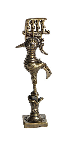 Sonnenvogelstatue von