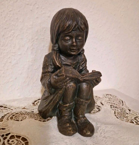 Skulptur signiert mädchen - skulptur,
