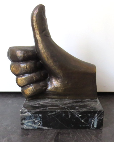 27858 figur skulptur hand - /,
