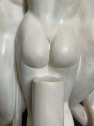 Alte skulptur weiblicher akt - skulptur,