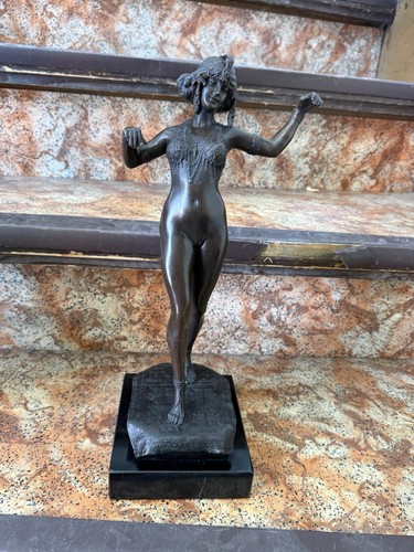 Bronze orientalische tänzerin - bronze,