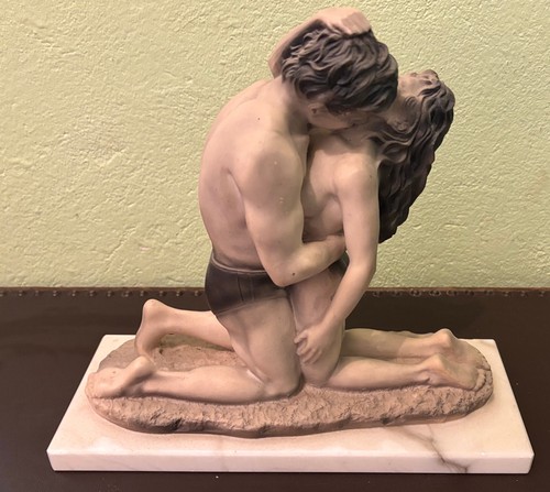 Skulptur der kuss von rodin - skulptur, "der