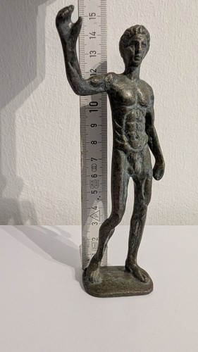 Kleine statue metall - kleine,