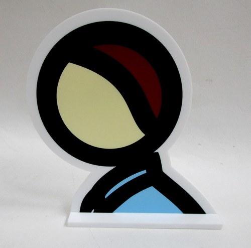 Julian opie bobby head - bobby, (head