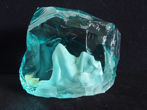 Glasblock mit innen