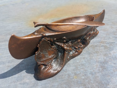 Bronze skulptur form eines - bronze, in