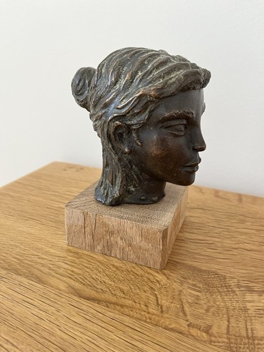 Skulptur kopf frau - kopf,