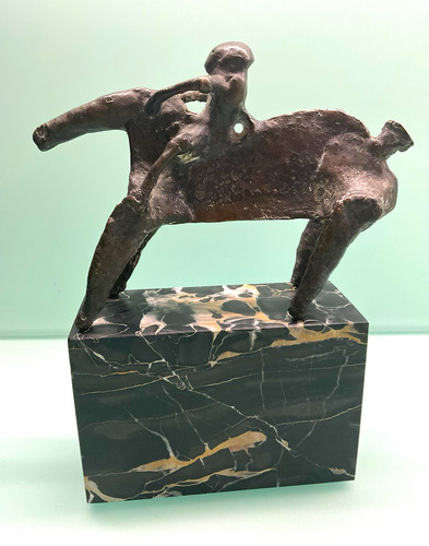 Lothar fischer bronze skulptur - bronze,