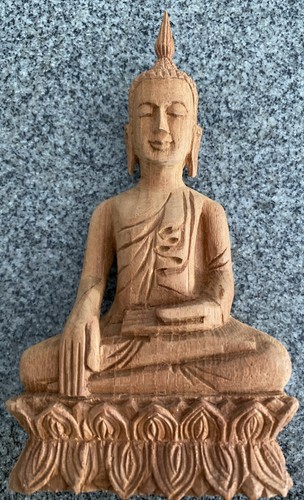 Thailändischer buddha teak - buddha,,