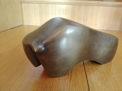 Pierre schumann stier - schumann, bronze