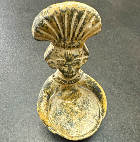 Figur skulptur mit schale - figur,
