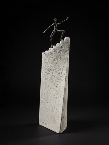 Bronze skulptur die - bronze,