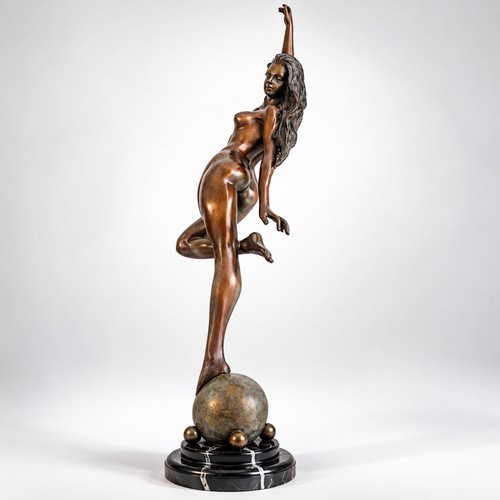 Bronzefigur bronze akt von - bronzefigur,