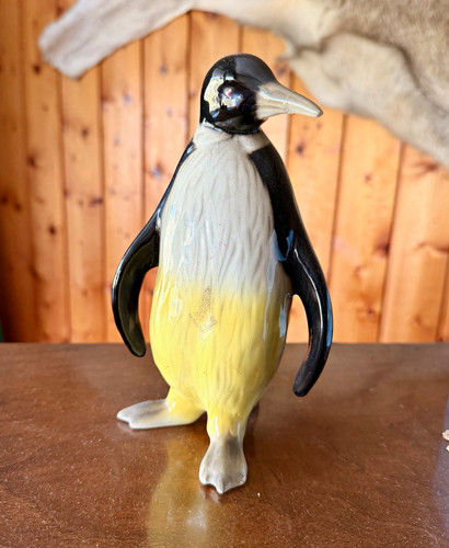 Pinguin figur aus porzellan - figur,