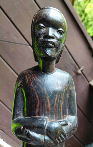 Afrikanische holzfigur mann - holzfigur,