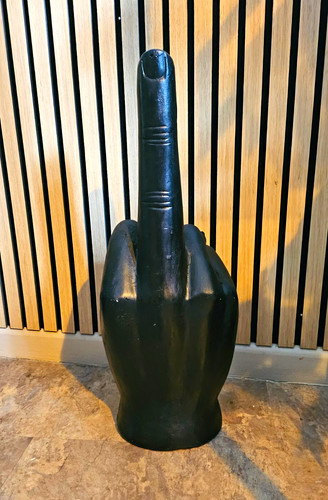 Skulptur hand mittelfinger - skulptur,