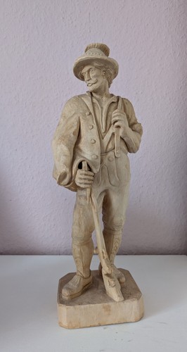 Dekofigur mann mit hut - mit, und