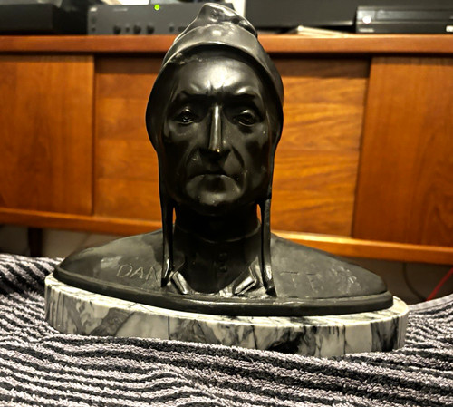Dante büste skulptur - dante,