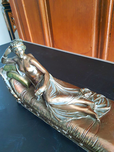Dekofigur skulptur liegende - skulptur,