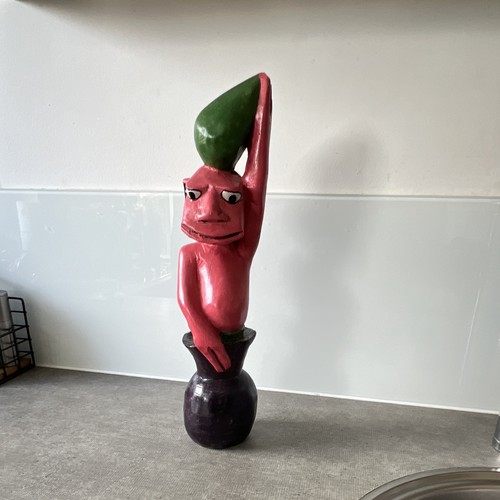 Handbemalte makondefigur - handbemalte,