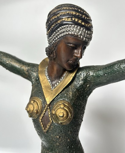 Große art deco - art, bronze