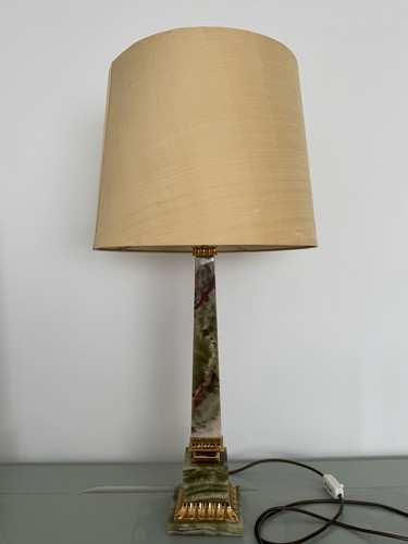 Vintage onyx tischlampen - onyx,