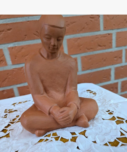 Sitzende figur skulptur - figur,,