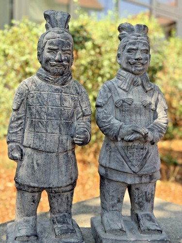 Terrakotta krieger figuren - terrakotta,