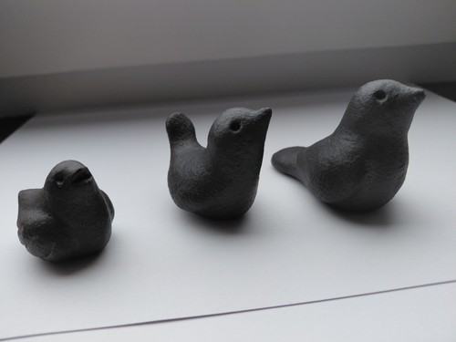 Vogelfiguren set original - 3,