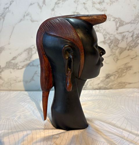 Afrikanische holz skulptur - afrikanische, holz-skulptur