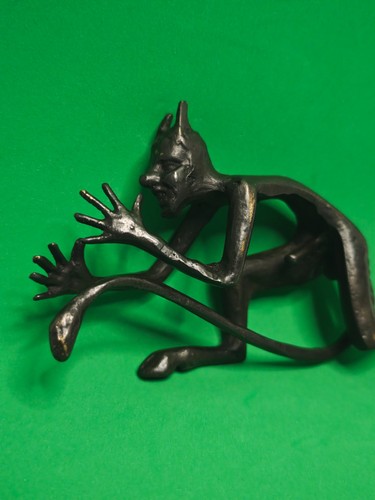 Skulptur teufel dämon metall - teufel,