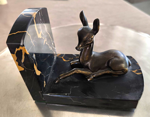 Liegendes reh skulptur aus - skulptur,