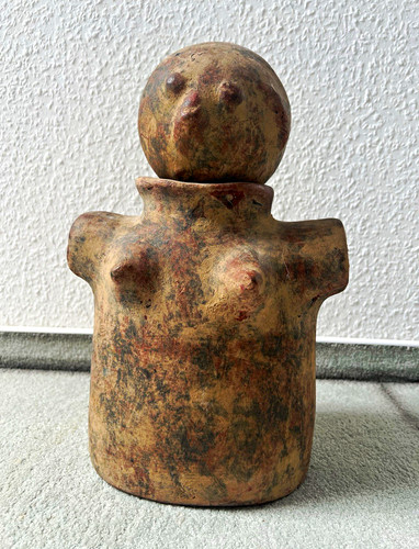 Ton skulptur figur büste - skulptur, figur/büste