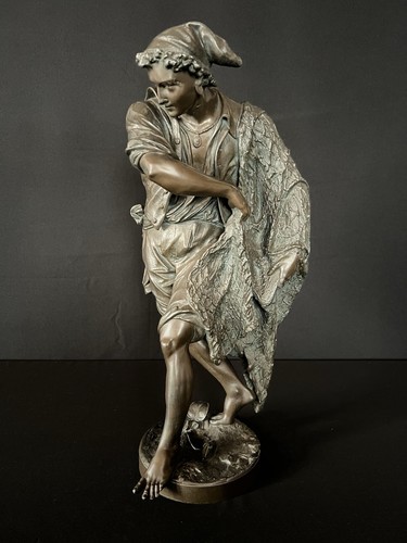 Antike skulptur figur - antike, fischer