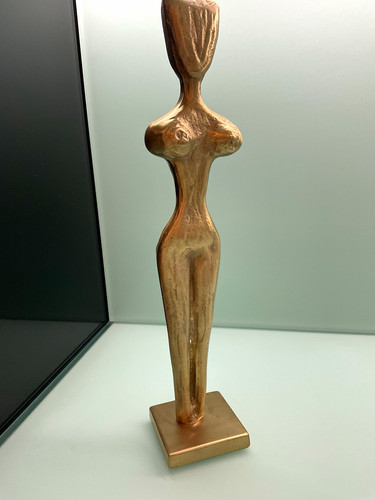 Massive bronze skulptur - massive,