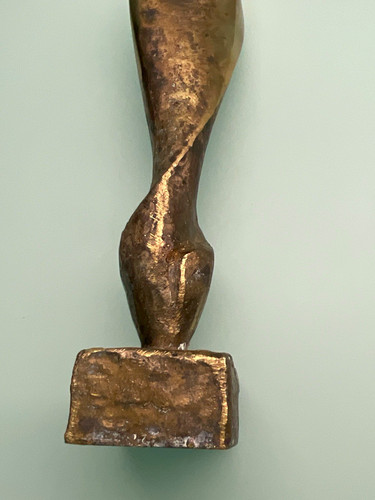 Massive bronze skulptur - massive,