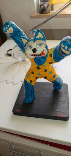 Skulptur kiki albert lemant - &,
