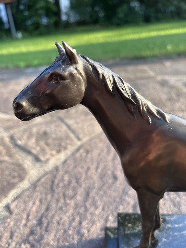 Pferde skulptur bronze auf - bronze,