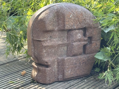 Helmut lander kopf - lander,, bronze